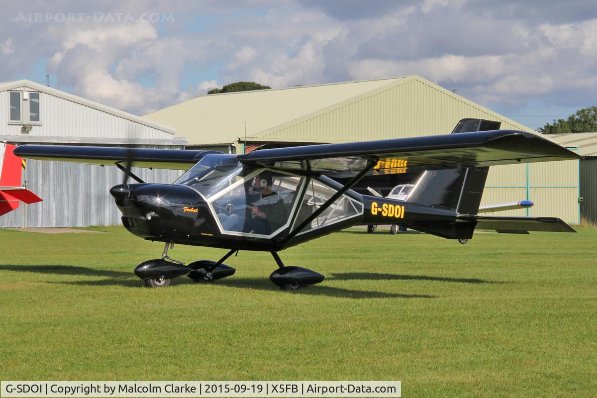 G-SDOI, 2003 Aeroprakt A-22 Foxbat C/N PFA 317-14064, Aeroprakt A-22 Foxbat at Fishburn Airfield, September 19th 2015.