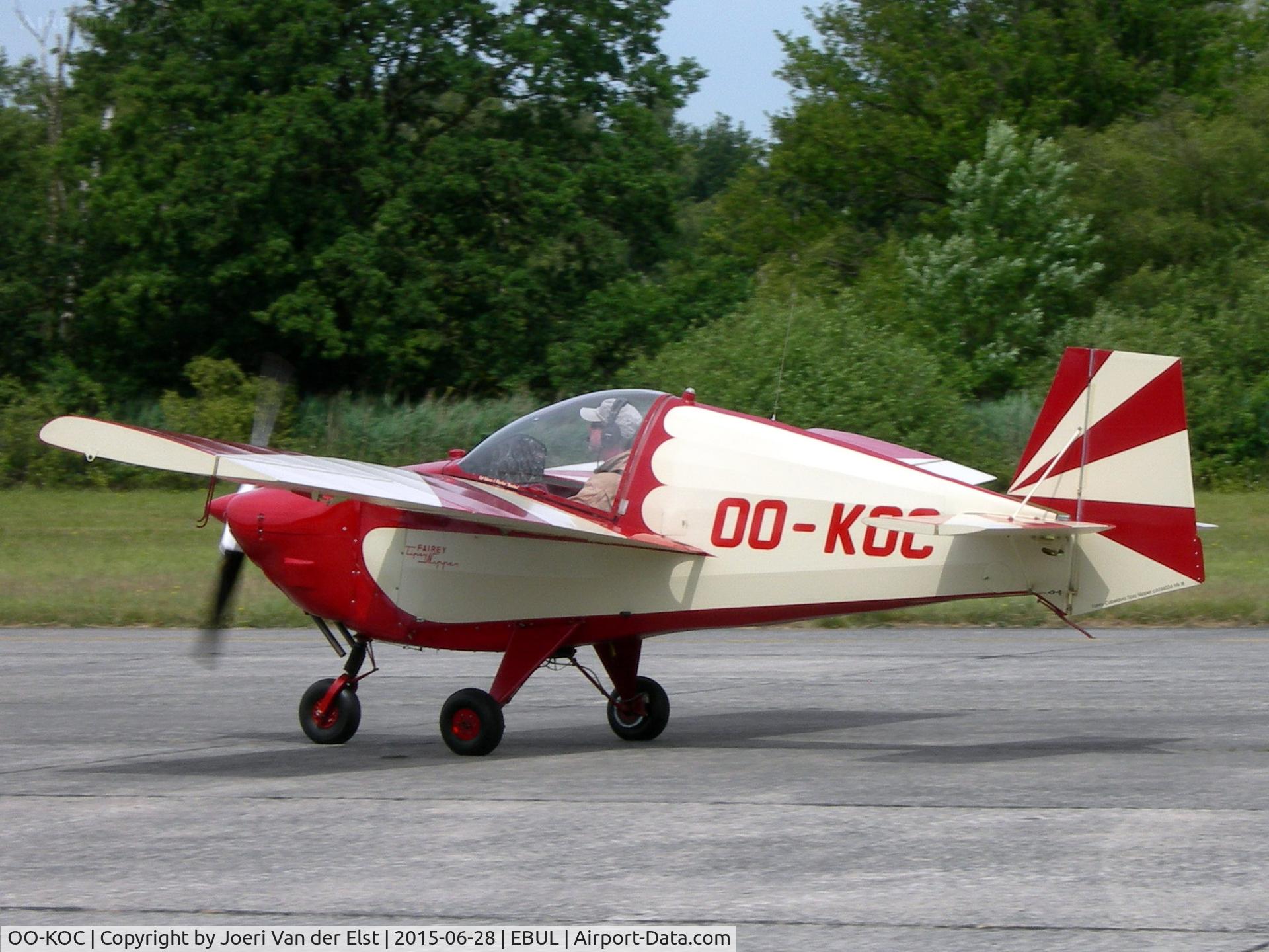 OO-KOC, 1960 Tipsy T-66 Nipper 3 C/N 56, Ursel Avia 2015