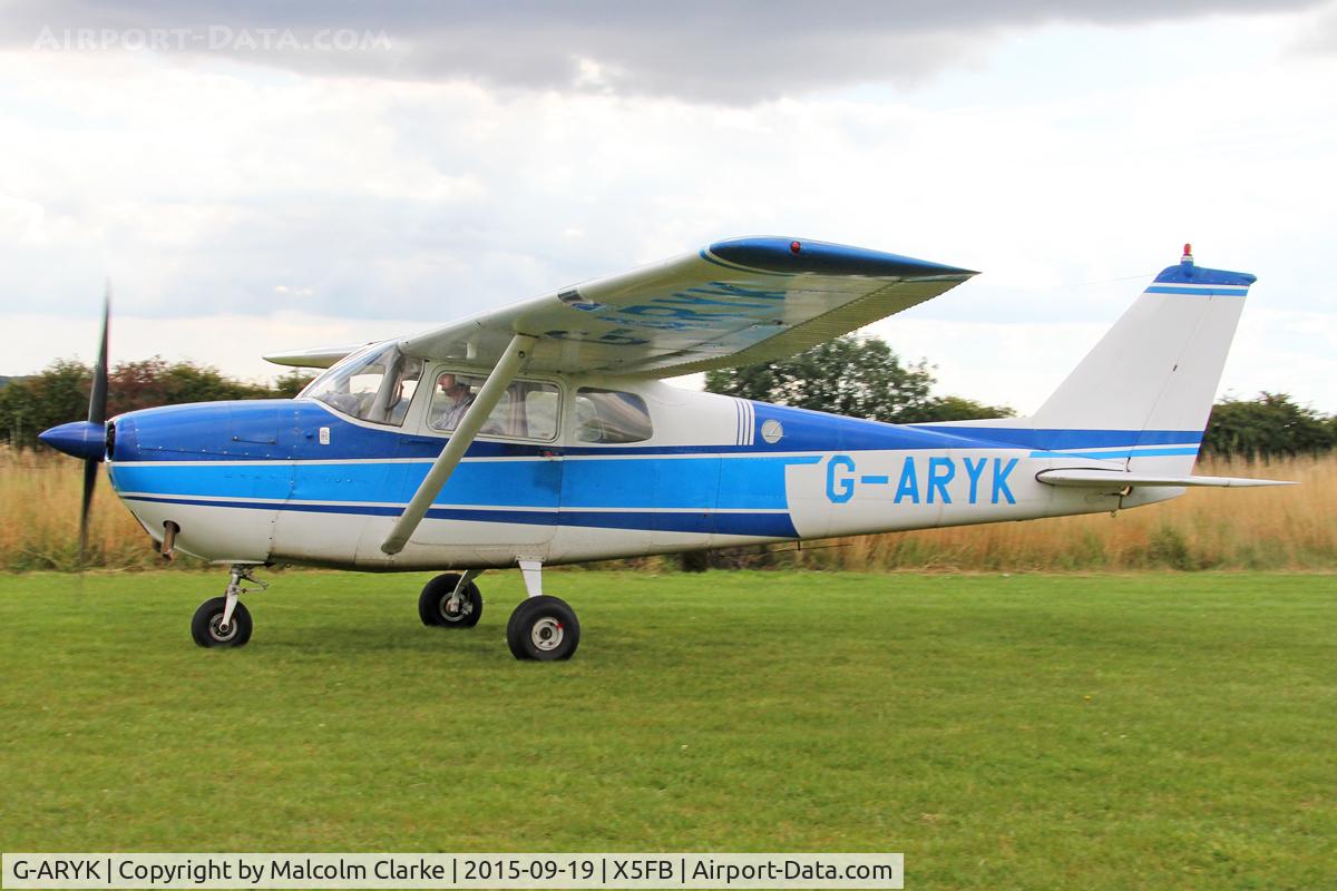 G-ARYK, 1962 Cessna 172C Skyhawk C/N 17249288, Cessna 172C Skyhawk, Fishburn Airfield, September 19th 2015.