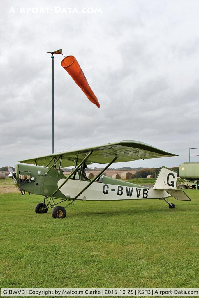 G-BWVB, 1997 Pietenpol Air Camper C/N PFA 047-11777, Pietenpol Air Camper, at Fishburn Airfield, October 25th 2015.