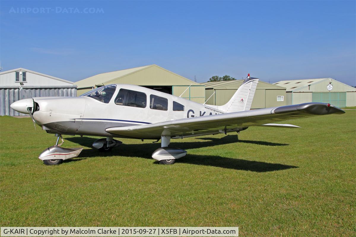 G-KAIR, 1978 Piper PA-28-181 Cherokee Archer II C/N 28-7990176, Piper PA-28-181 Cherokee Archer II at Fishburn Airfield, September 27th 2015.