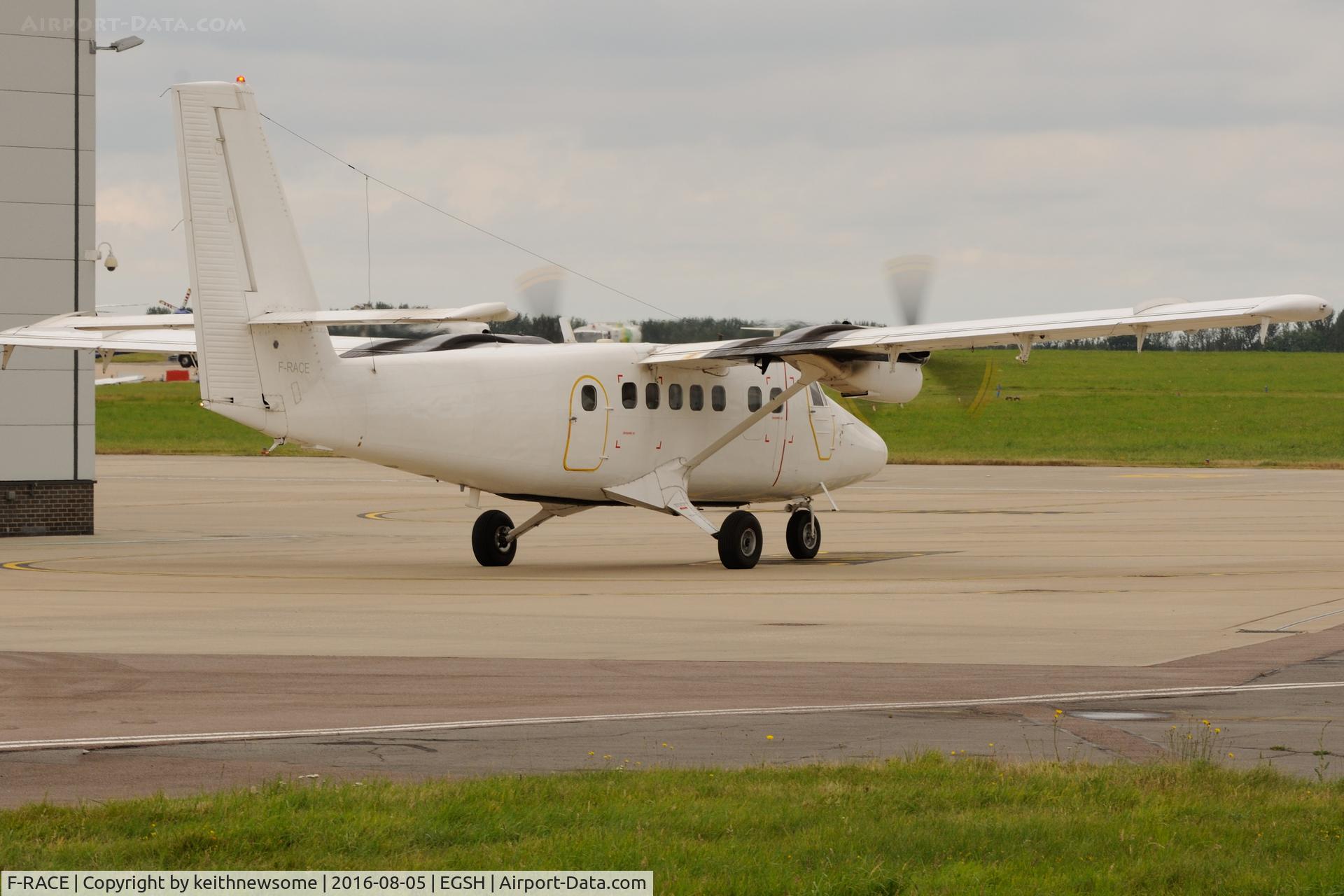 F-RACE, De Havilland Canada DHC-6-300 Twin Otter C/N 300, Return Visitor.