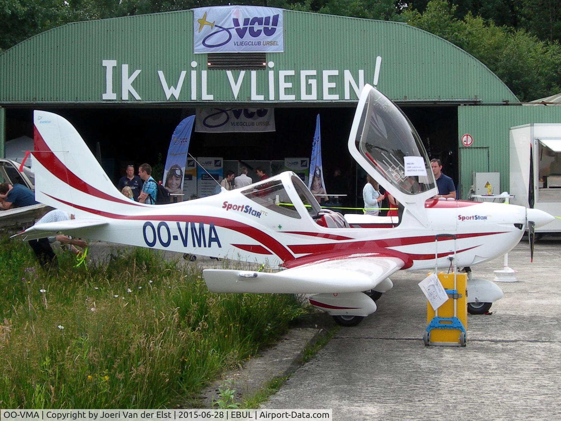 OO-VMA, 2015 Evektor-Aerotechnik Sportstar RTC C/N 2015-1710, Ursel Avia 2015