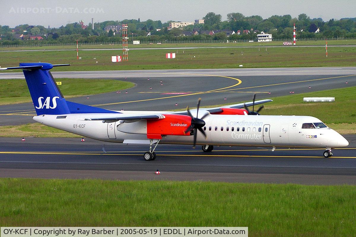 OY-KCF, 2002 De Havilland Canada DHC-8-402Q Dash 8 C/N 4062, De Havilland Canada DHC-8Q-402 Dash 8 [4062] (SAS Scandinavian Airlines) Dusseldorf~D 19/05/2005