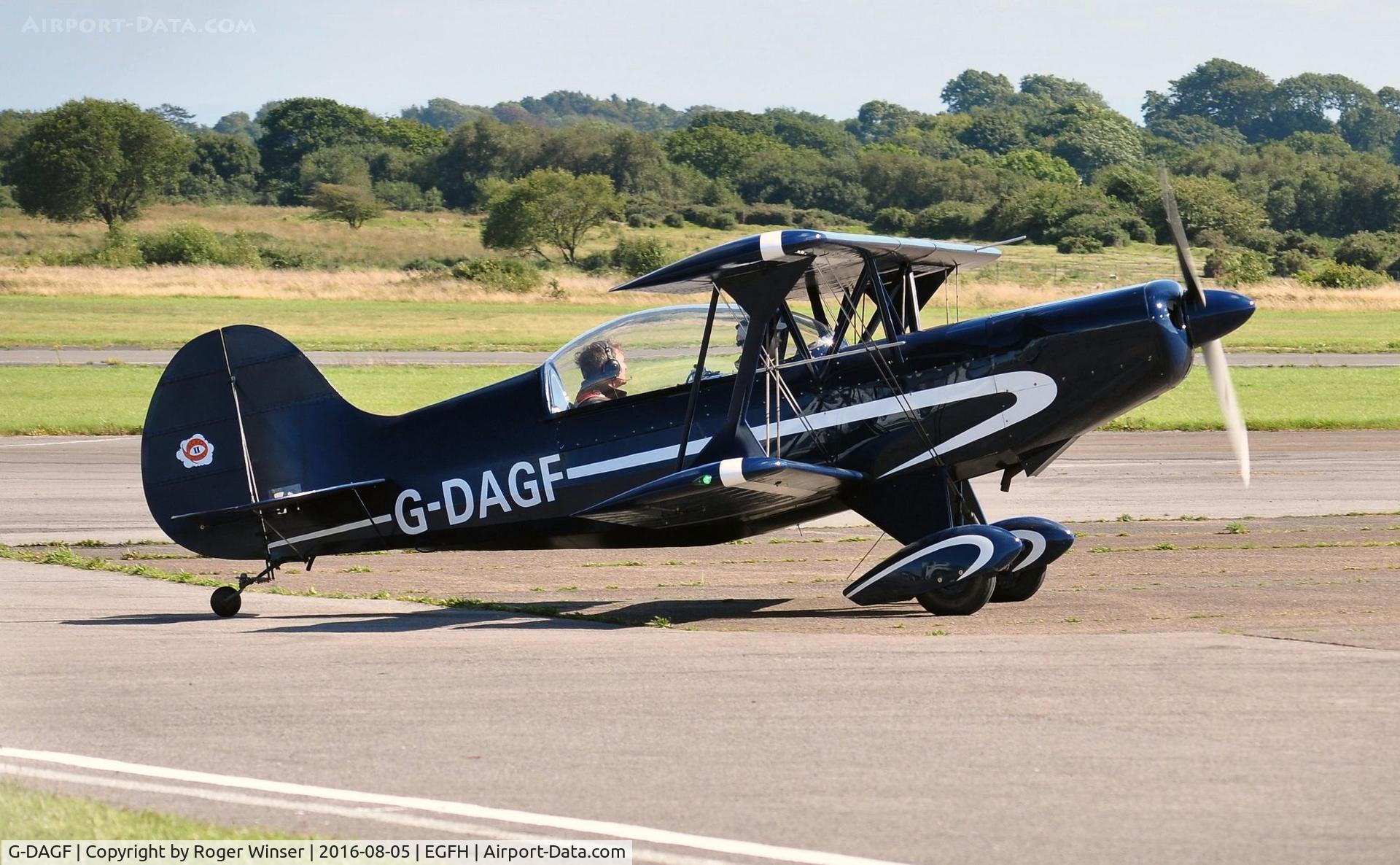 G-DAGF, 2010 EAA Acrosports 2 C/N PFA 072A-11129, Visiting Acrosport 2.
