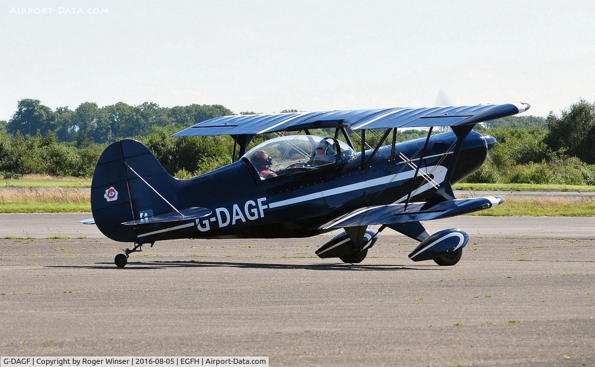 G-DAGF, 2010 EAA Acrosports 2 C/N PFA 072A-11129, Visiting Acrosport 2.