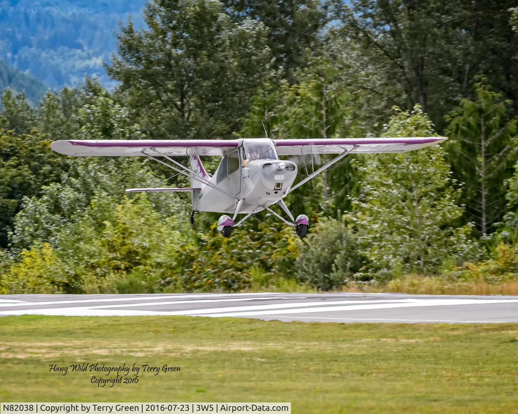 N82038, 1946 Aeronca 7AC Champion C/N 7AC-664, 2016 North Cascades Vintage Aircraft Museum Fly-In Mears Field 3W5 Concrete Washington