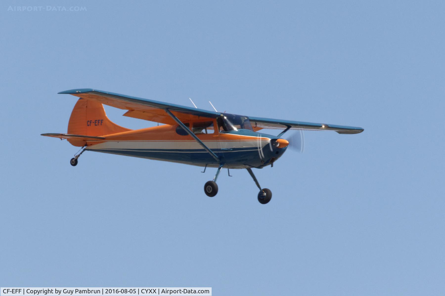 CF-EFF, 1954 Cessna 170B C/N 26452, Landing