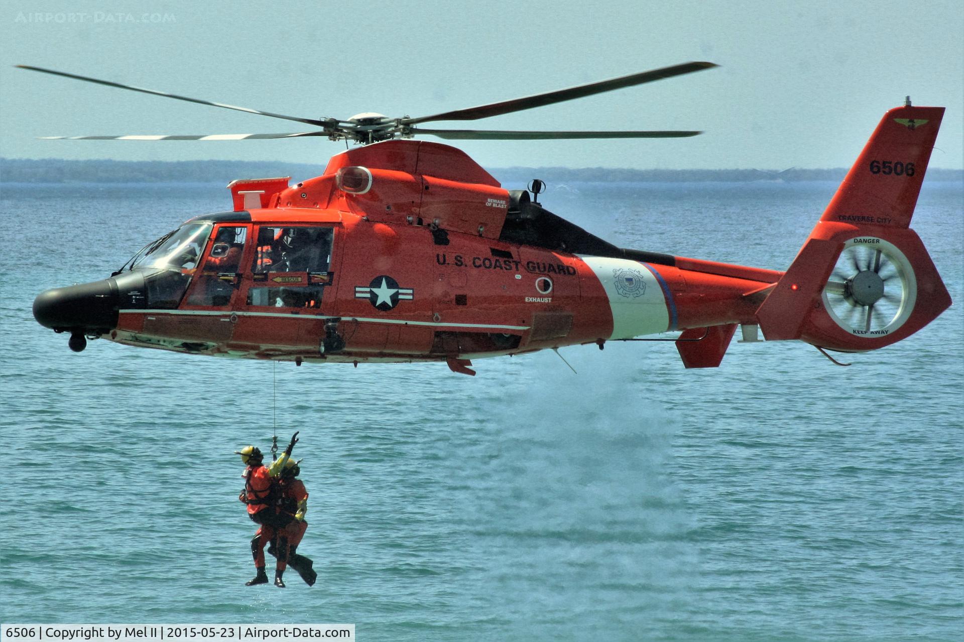 6506, 1985 Aérospatiale HH-65A Dolphin C/N 6050, Rescue Demonstration