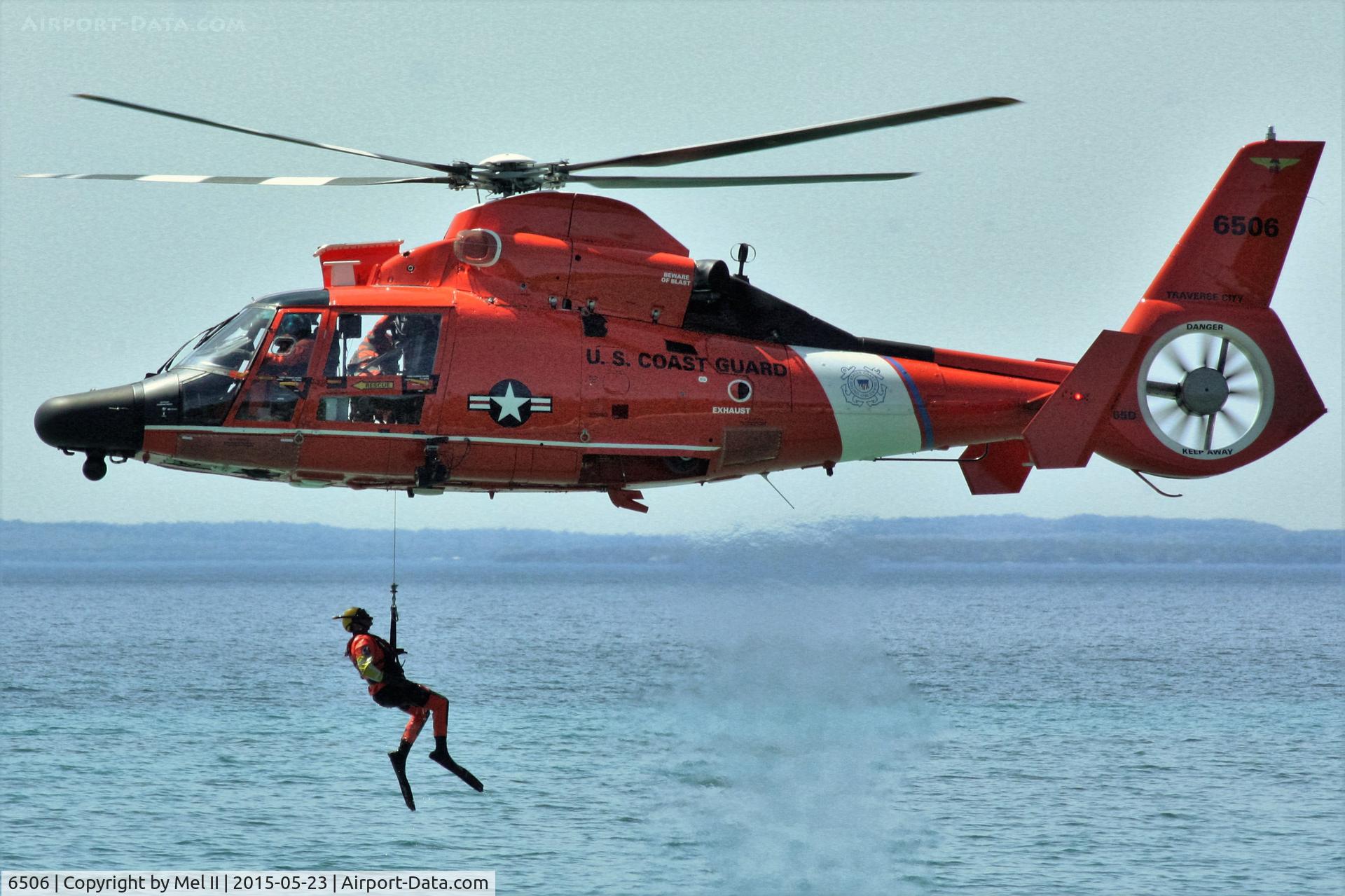 6506, 1985 Aérospatiale HH-65A Dolphin C/N 6050, Rescue Demonstration