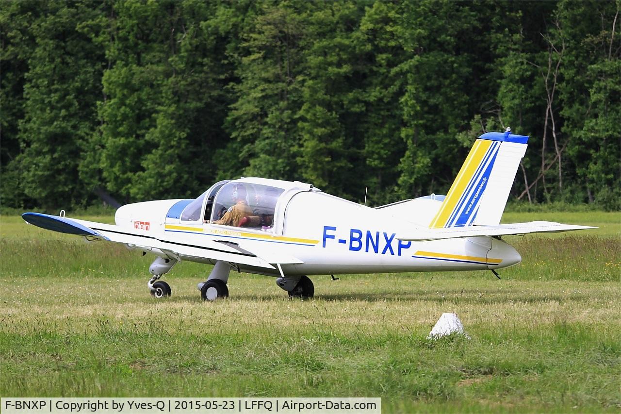 F-BNXP, Morane-Saulnier MS-880B Rallye Club C/N 839, Morane-Saulnier MS-880B Rallye Club, Taxiing, La Ferté-Alais (LFFQ) Air show 2015