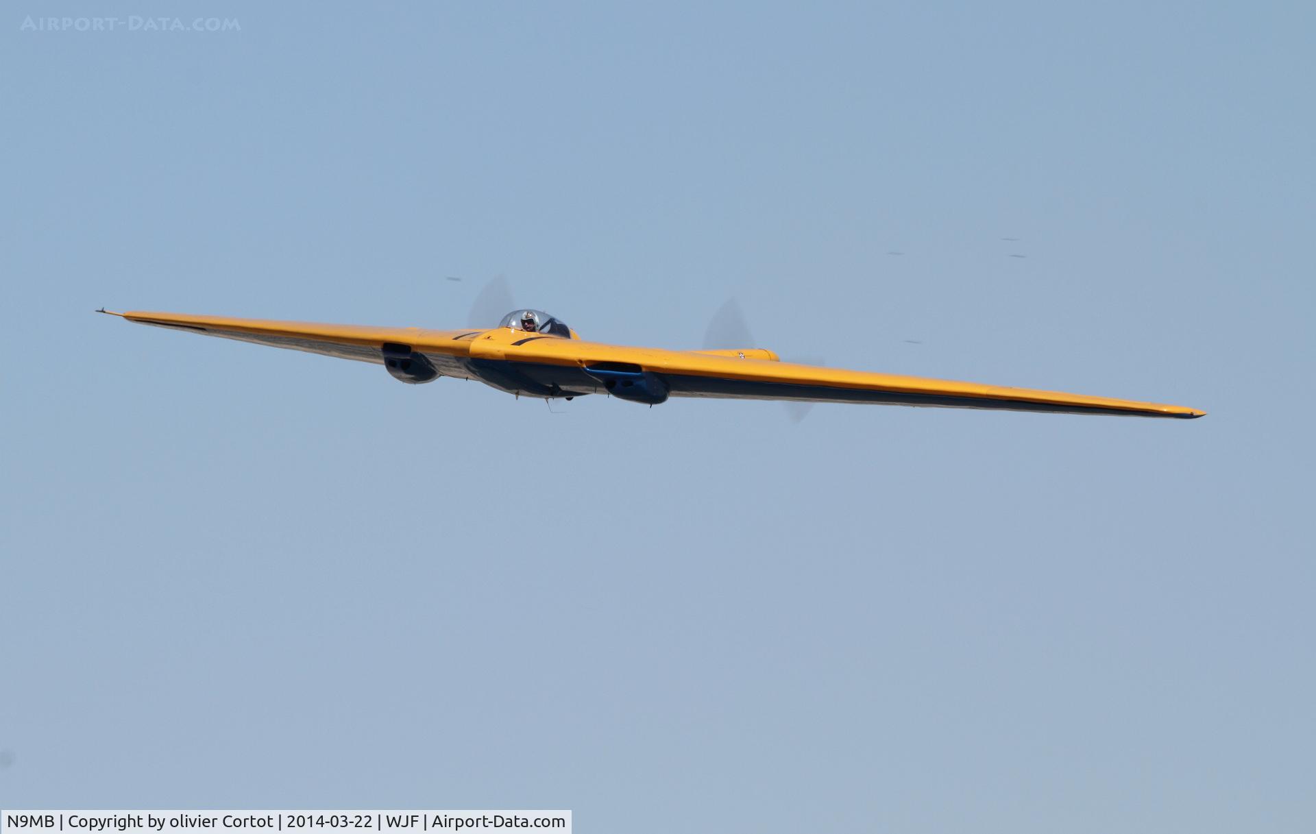N9MB, 1945 Northrop N9M C/N 04, amazing sight in California