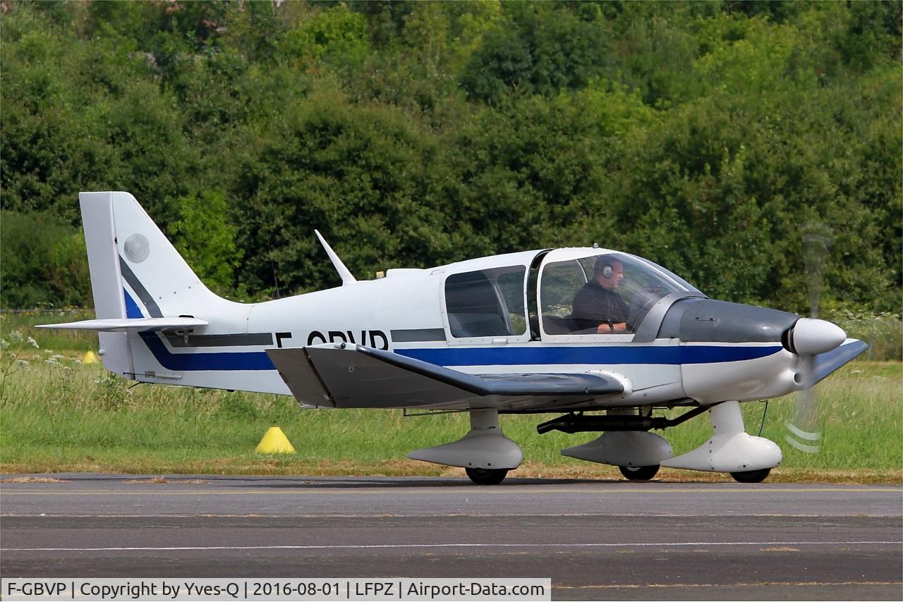 F-GBVP, Robin DR-400-120A Petit Prince C/N 1407, Robin DR-400-120A Petit Prince, Taxiing to parking area, Saint-Cyr-l'École Airfield (LFPZ-XZB)