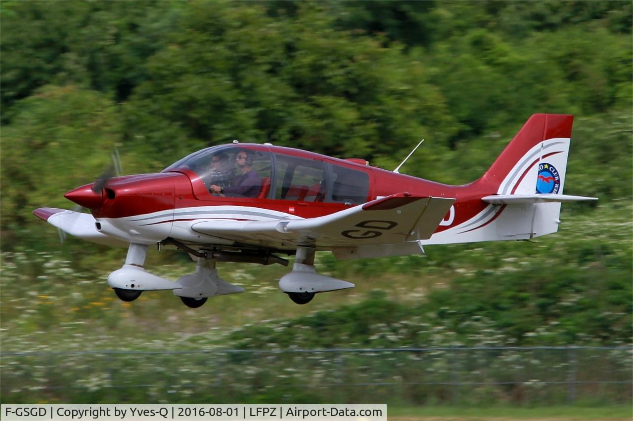 F-GSGD, Robin DR-400-160 Chevalier C/N 2504, Robin DR-400-160 Chevalier, On final rwy 29L, Saint-Cyr-l'École Airfield (LFPZ-XZB)
