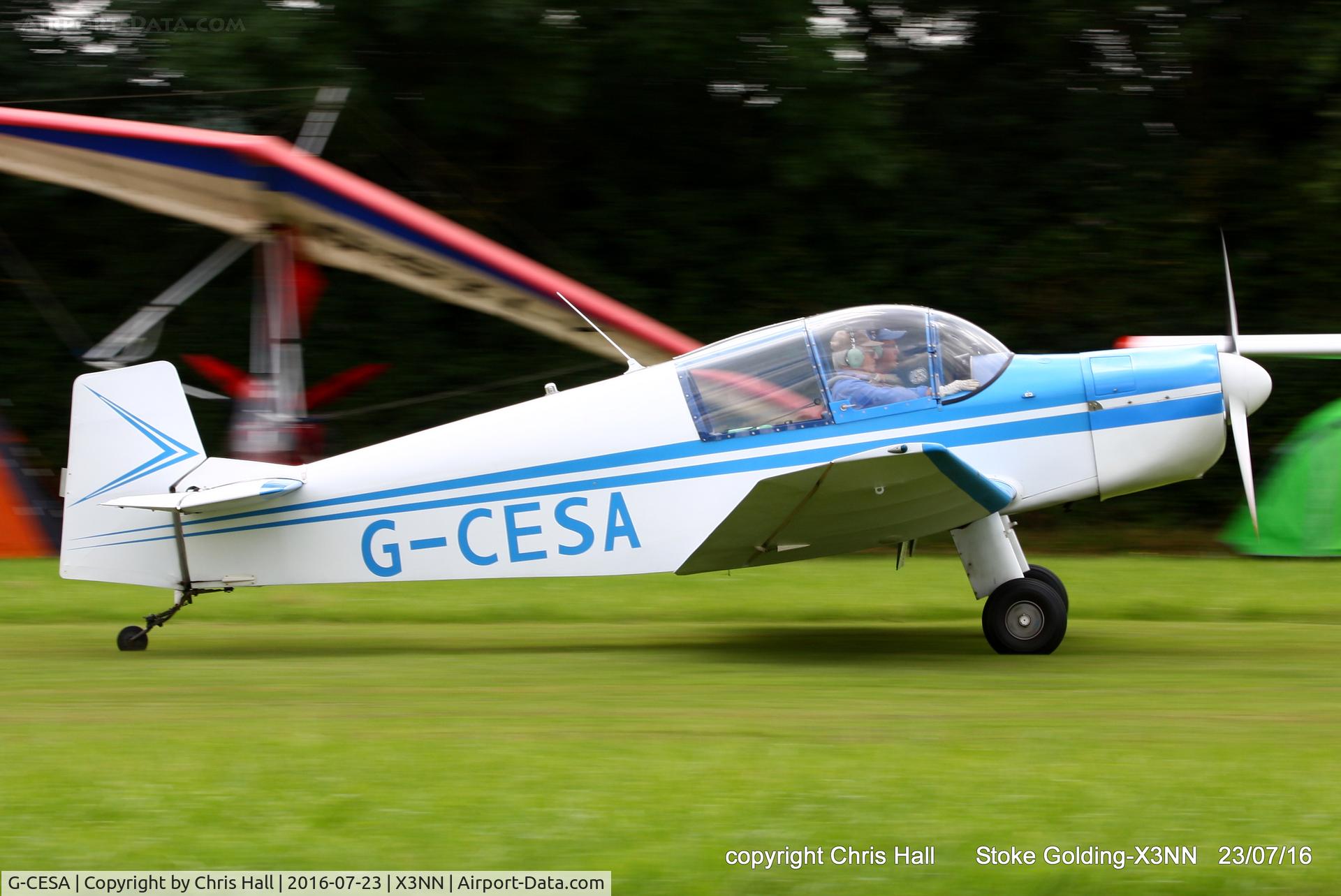 G-CESA, 2009 Jodel DR-1050 Ambassadeur C/N PFA 304-13753, Stoke Golding Stakeout 2016