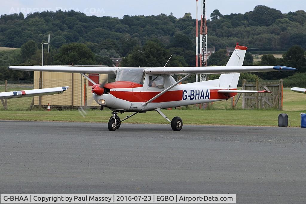 G-BHAA, 1978 Cessna 152 C/N 15281330, Visitor. EX:-N49809.