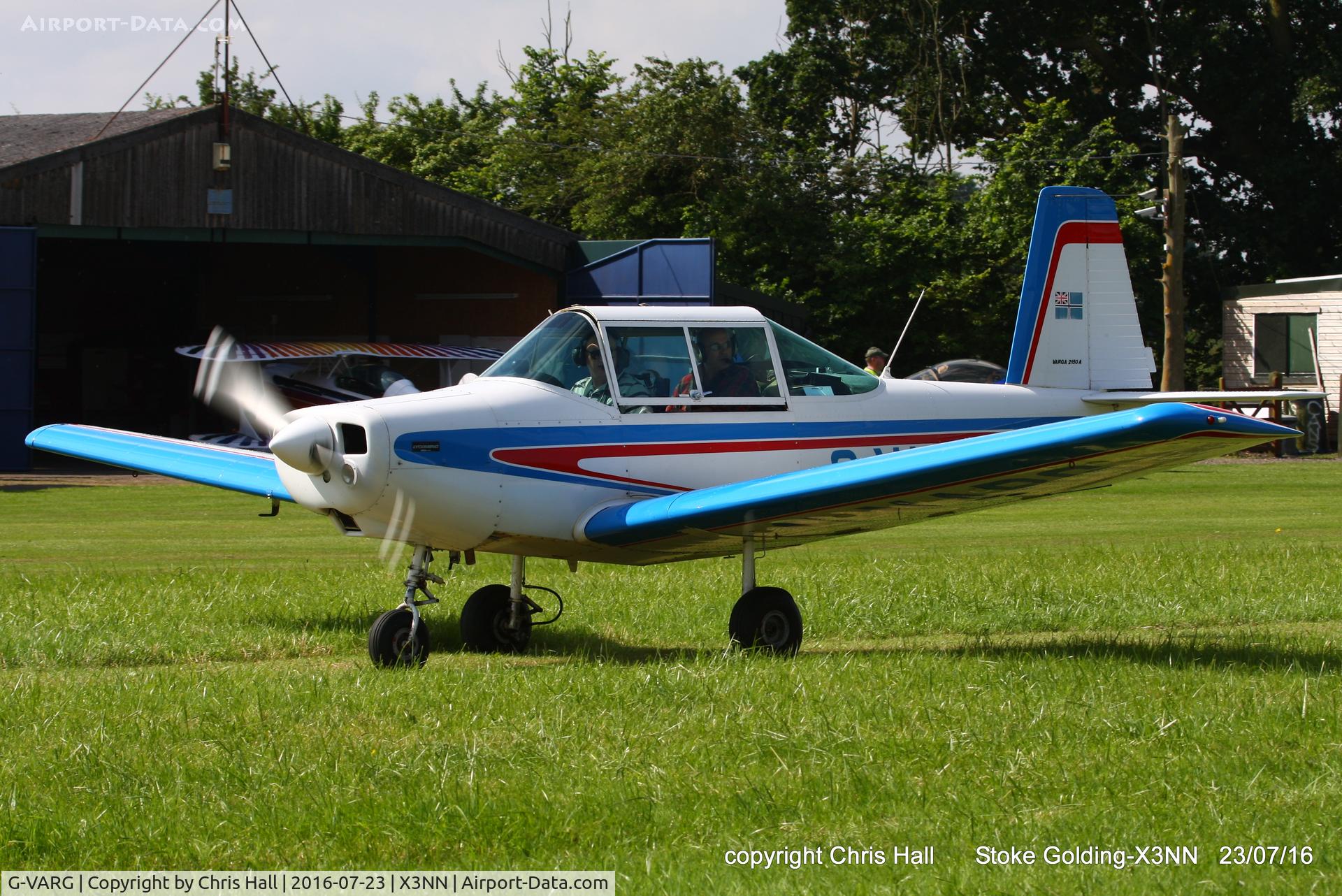 G-VARG, 1980 Varga 2150A Kachina C/N VAC-157-80, Stoke Golding Stakeout 2016