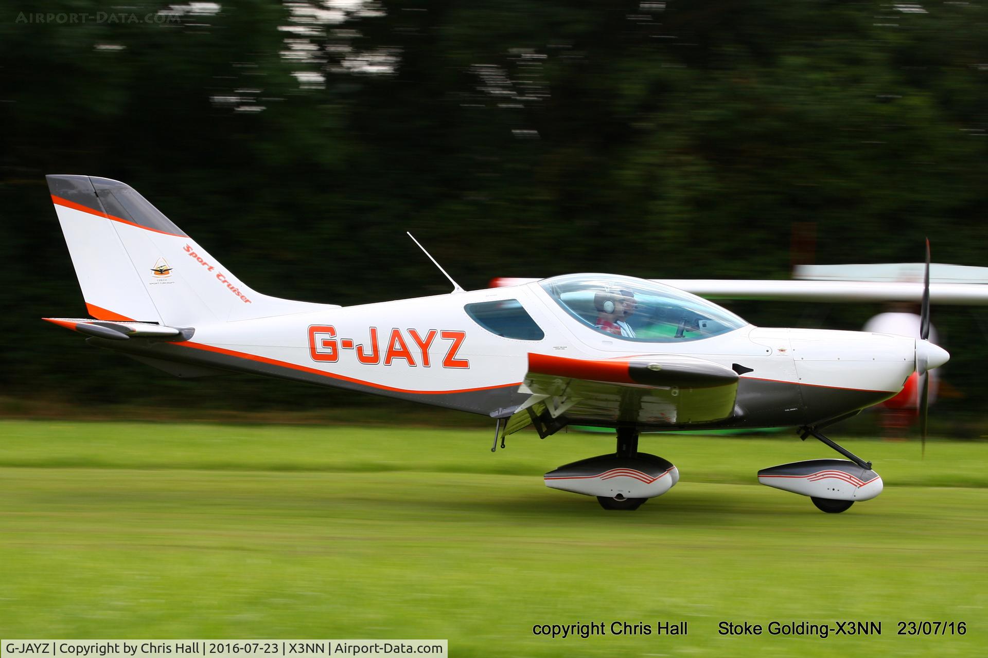 G-JAYZ, 2011 CZAW SportCruiser C/N PFA 338-14670, Stoke Golding Stakeout 2016