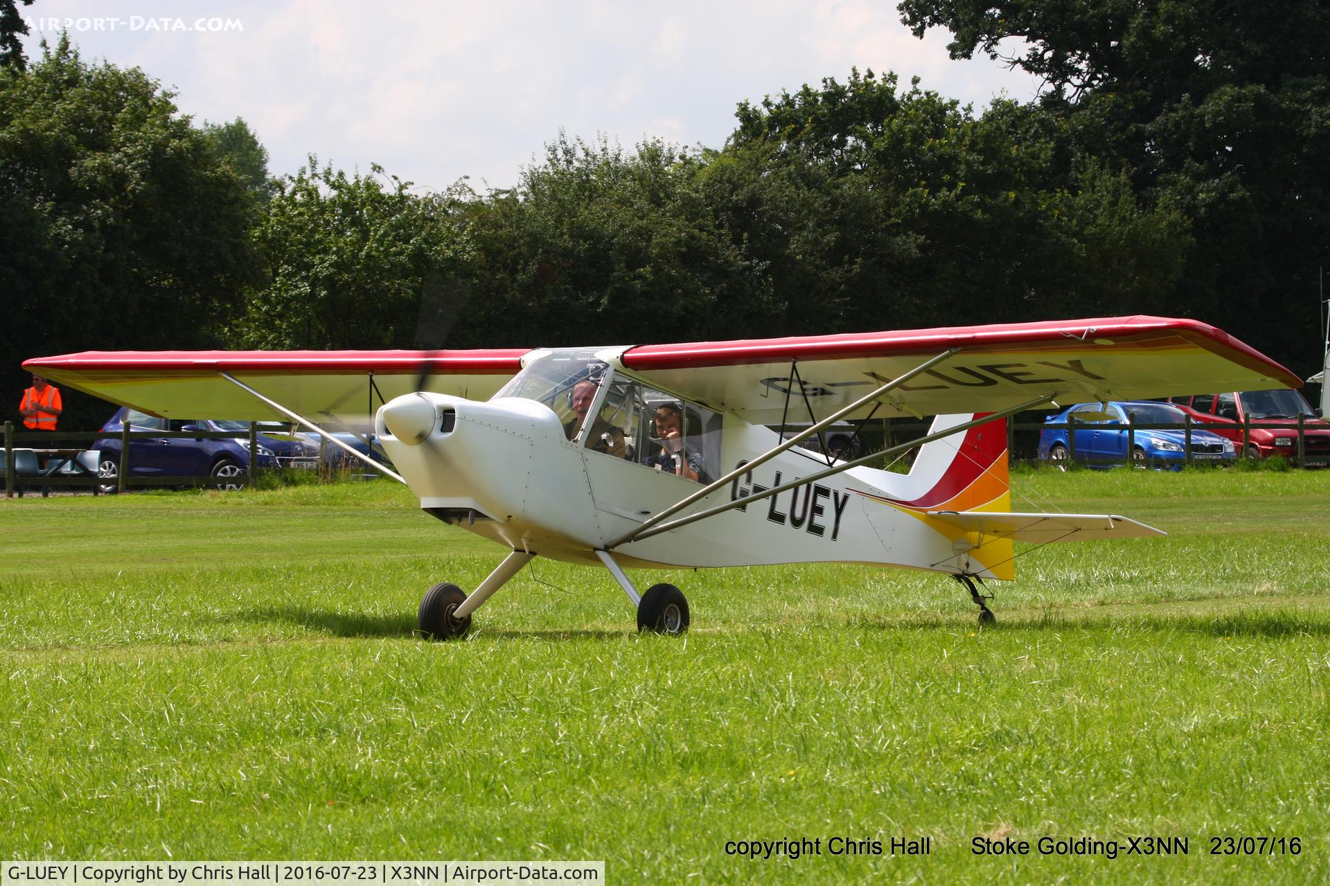 G-LUEY, 2010 Rans S-7S Courier C/N LAA 218-14772, Stoke Golding Stakeout 2016
