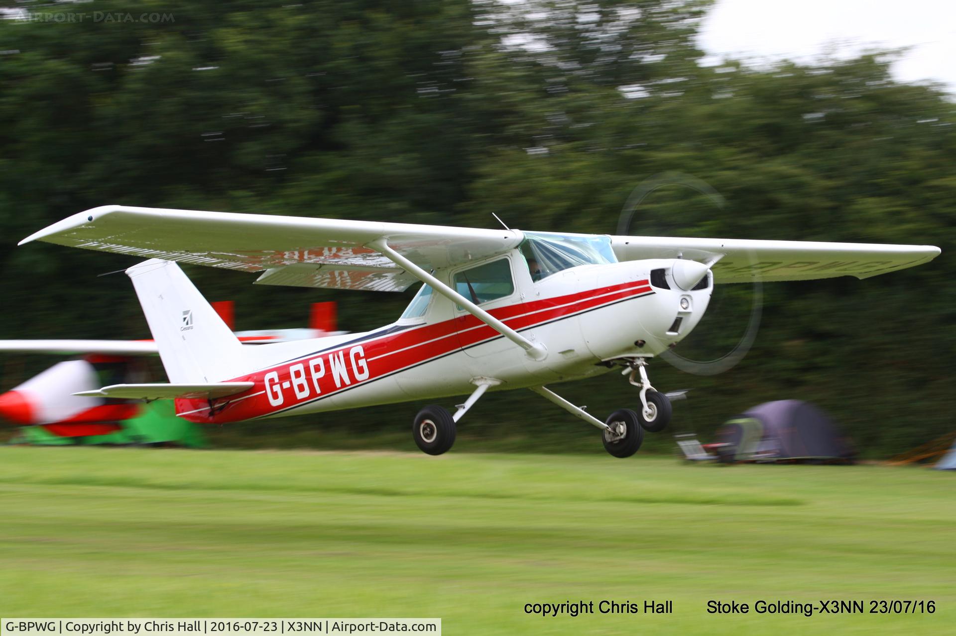 G-BPWG, 1975 Cessna 150M C/N 150-76707, Stoke Golding Stakeout 2016