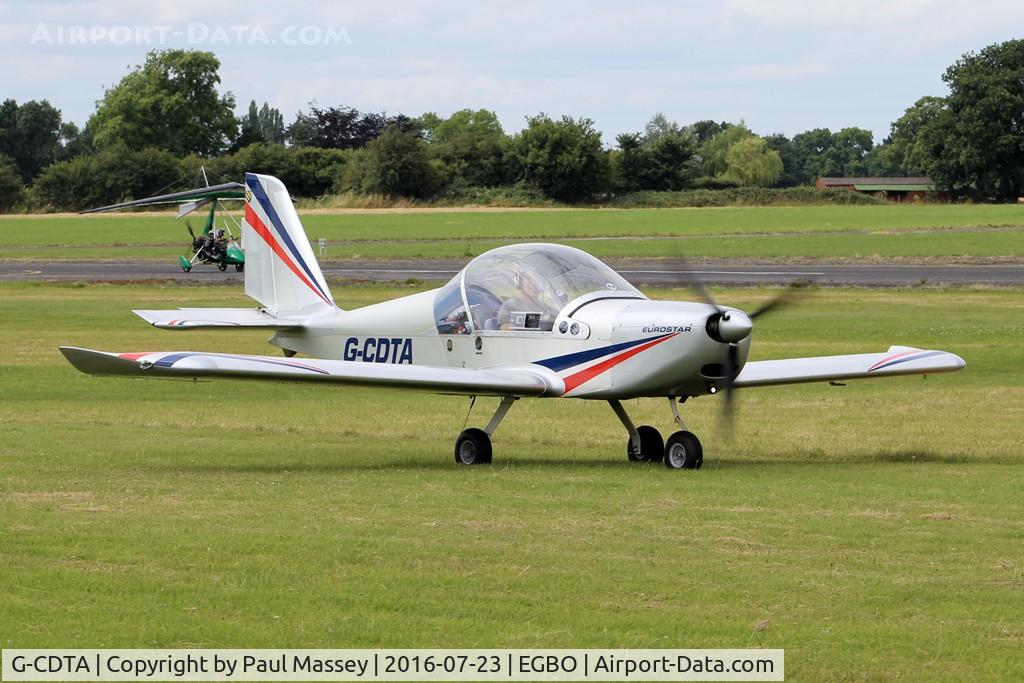 G-CDTA, 2005 Cosmik EV-97 TeamEurostar UK C/N 2509, Visitor to EGBO.