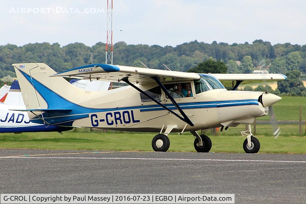G-CROL, 1993 Maule MXT-7-180 Star Rocket C/N 14032C, Resident at EGBO. EX:-N9232F.