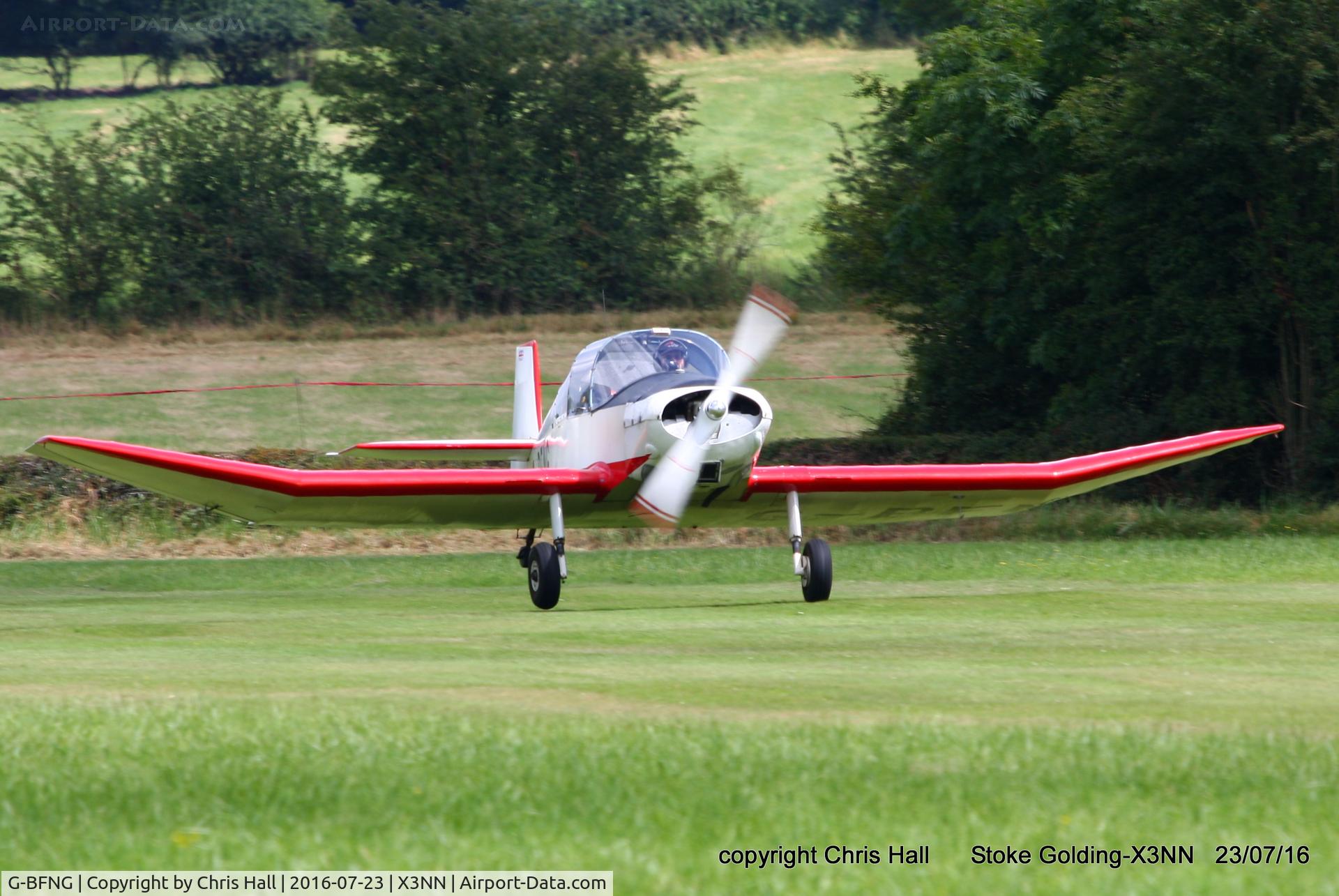 G-BFNG, 1966 Jodel D-112 C/N 1321, Stoke Golding Stakeout 2016