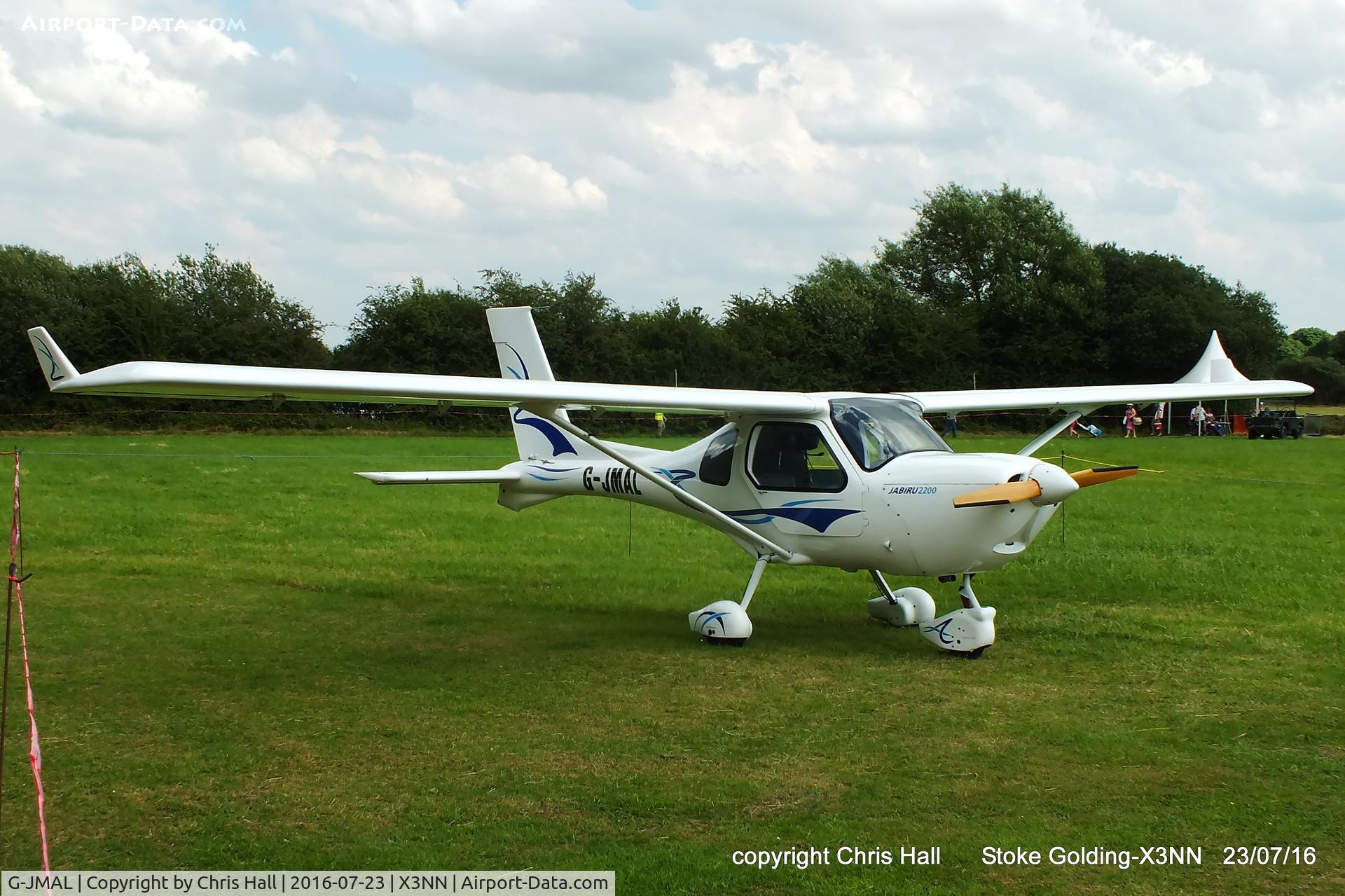 G-JMAL, 2008 Jabiru UL-D C/N 669, Stoke Golding Stakeout 2016