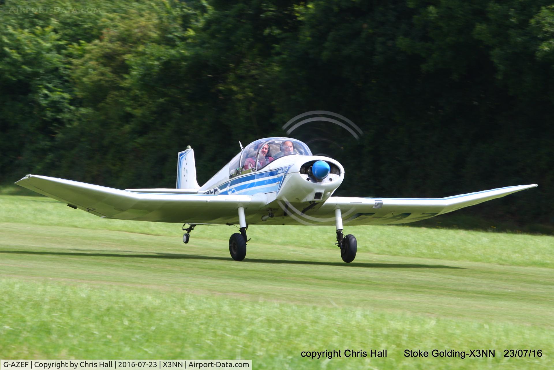 G-AZEF, 1966 Wassmer (Jodel) D-120 Paris-Nice C/N 321, Stoke Golding Stakeout 2016