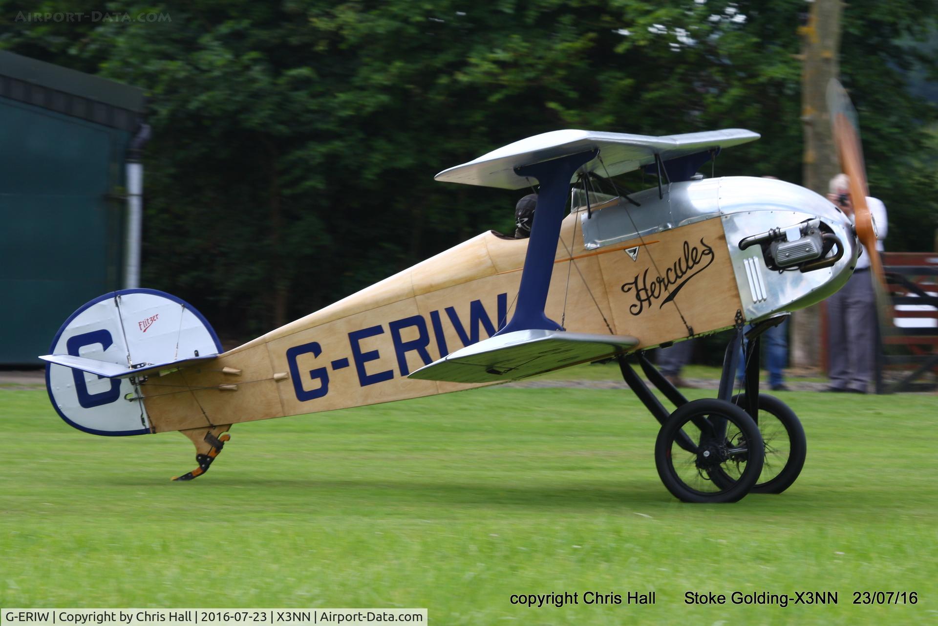 G-ERIW, 2005 Staaken Z-21 Flitzer C/N PFA 223-13834, Stoke Golding Stakeout 2016