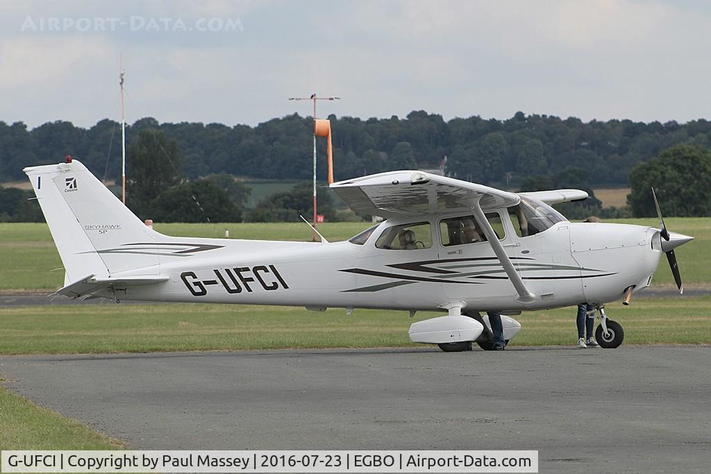 G-UFCI, 2007 Cessna 172S C/N 172S-10508, Visitor to EGBO.