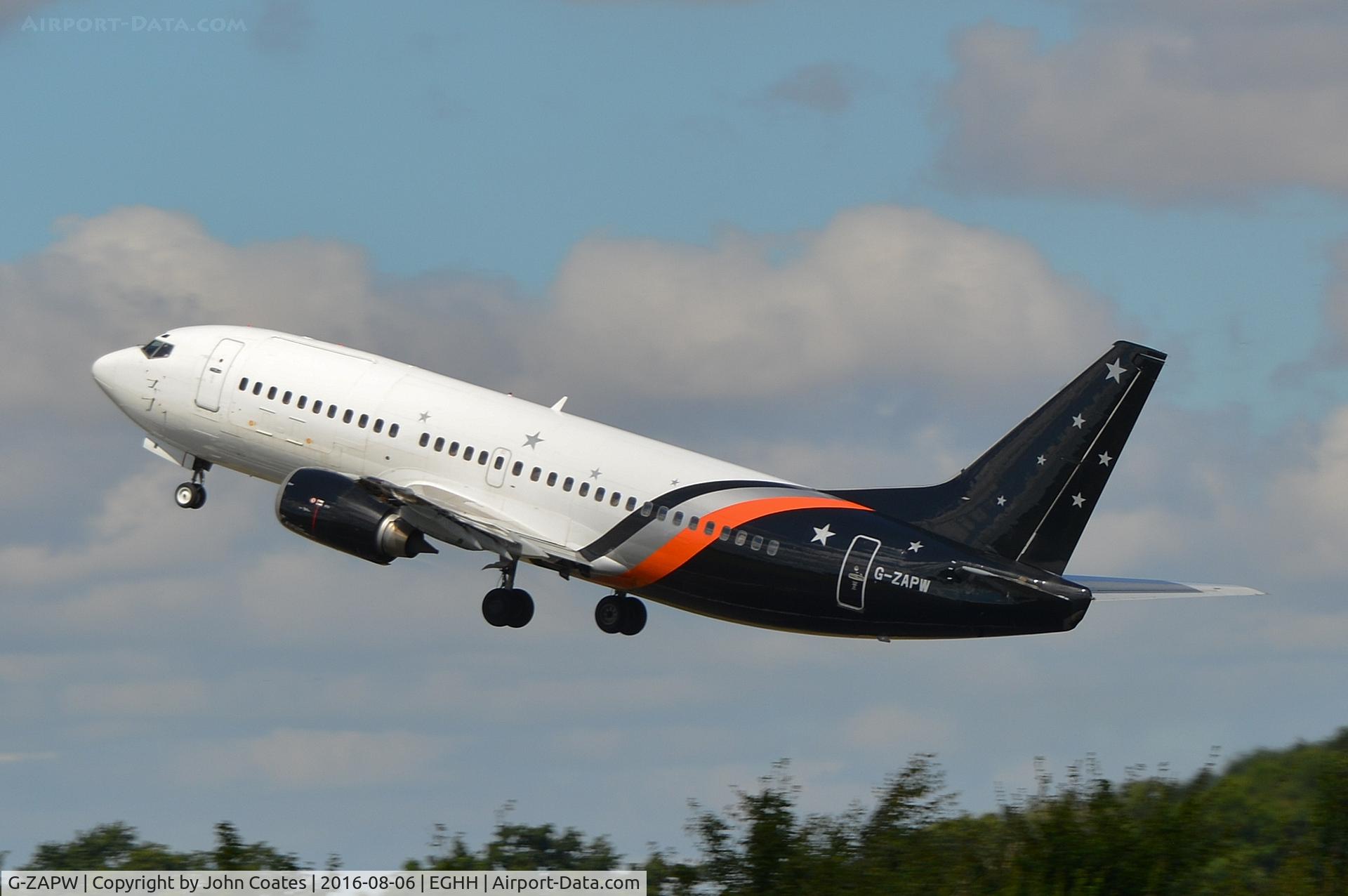 G-ZAPW, 1988 Boeing 737-3L9 C/N 24219, Lifting off 26