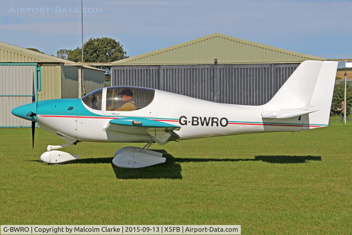 G-BWRO, 1997 Europa Tri-Gear C/N PFA 247-12849, Europa Tri-Gear, an airfield resident at Fishburn Airfield, September 13th 2015.