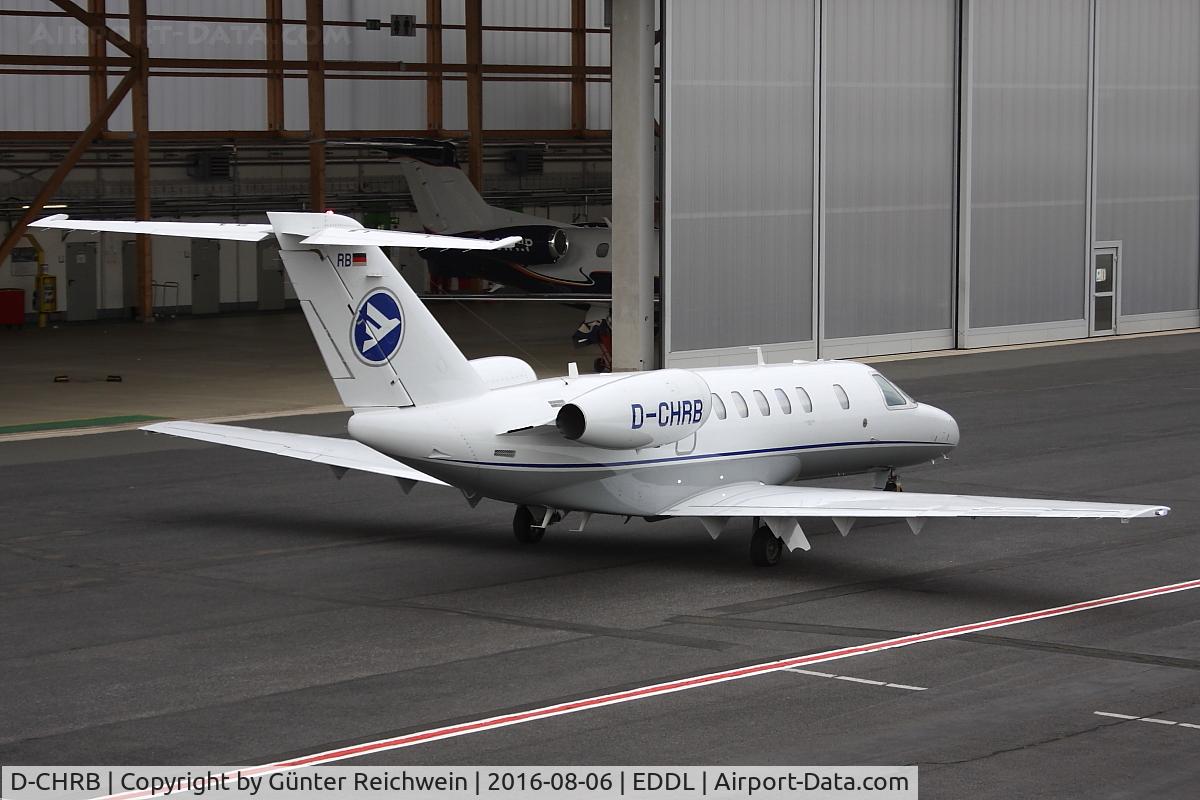 D-CHRB, 2013 Cessna 525C CitationJet CJ4 C/N 525C-0144, At GAT Düsseldorf