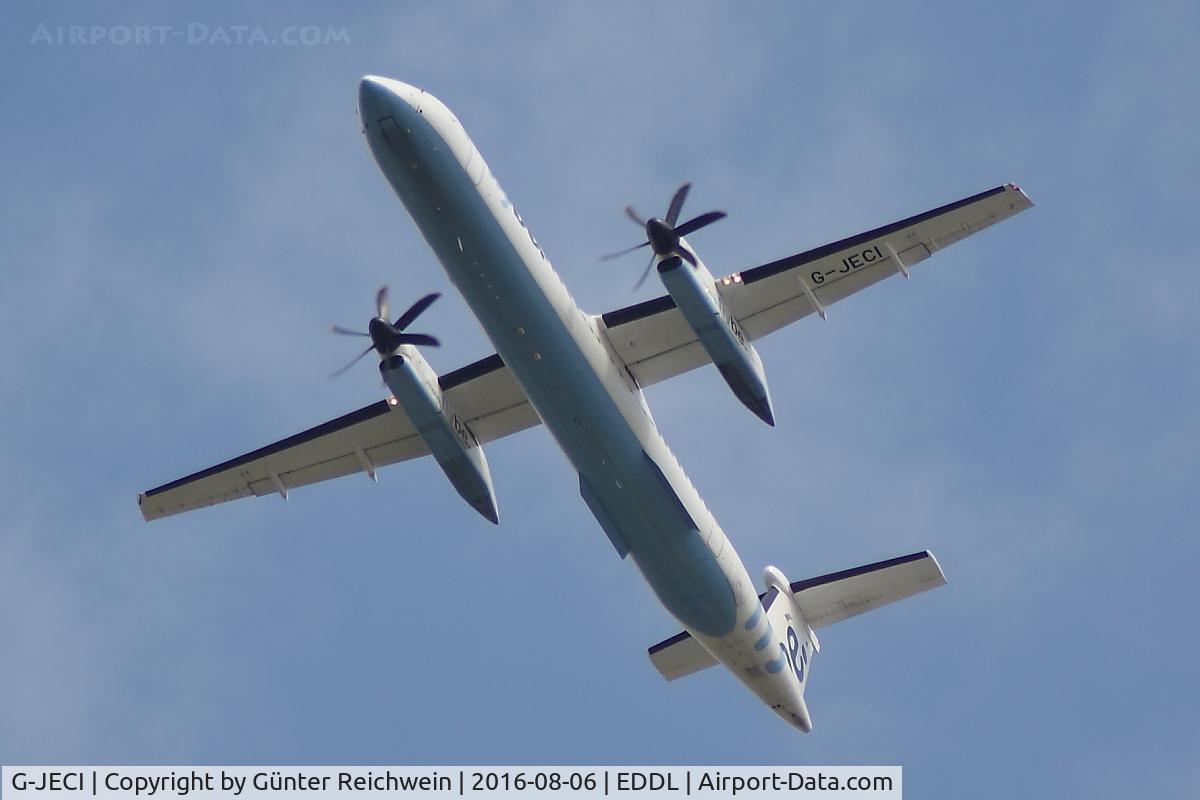 G-JECI, 2005 De Havilland Canada DHC-8-402Q Dash 8 C/N 4105, Climbing