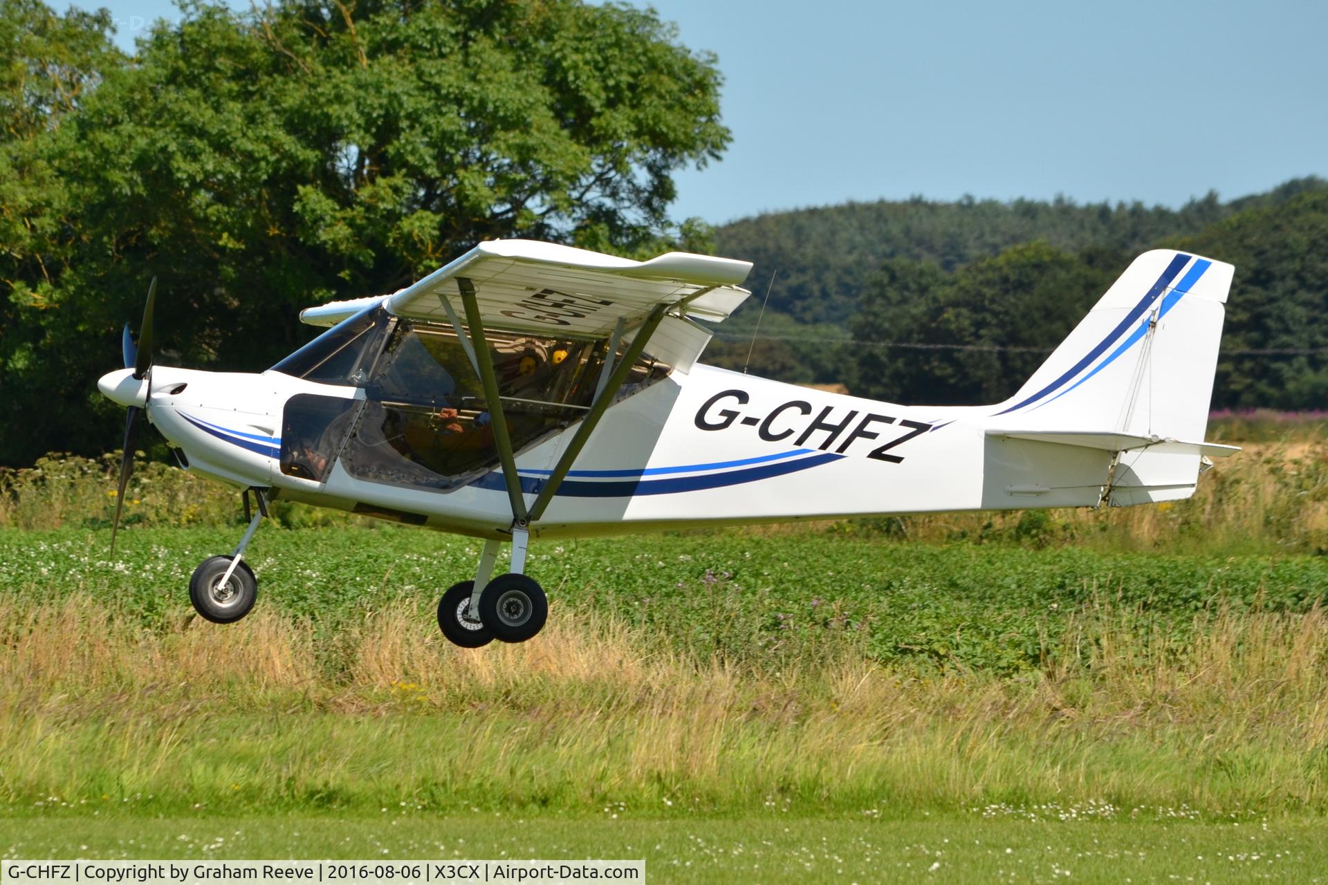 G-CHFZ, 2011 Best Off Skyranger Nynja 912S(1) C/N BMAA/HB/618, Landing at Northrepps.