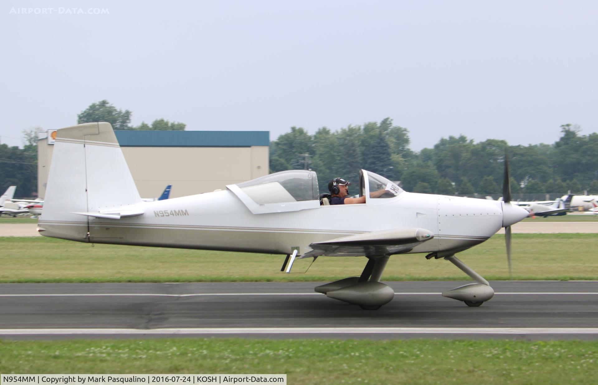 N954MM, 2012 Vans RV-7A C/N 73296, Vans RV-7A