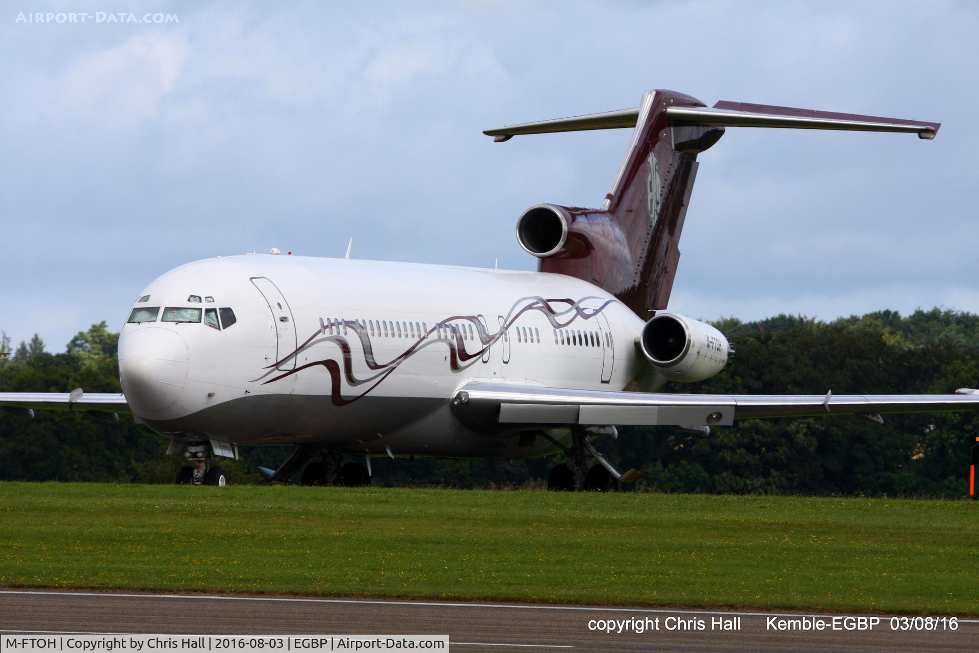 M-FTOH, 1980 Boeing 727-269 C/N 22359, in storage at Kemble