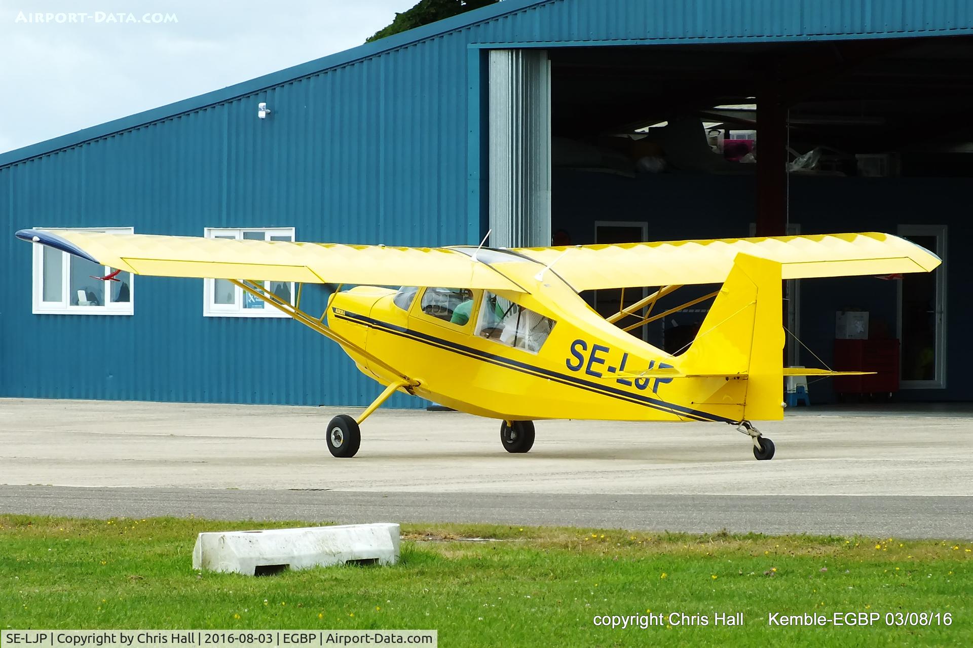 SE-LJP, 2008 Champion 7ECA Explorer Citabria C/N 1401-2008, at Kemble