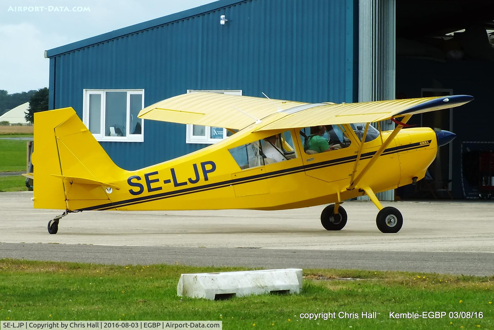 SE-LJP, 2008 Champion 7ECA Explorer Citabria C/N 1401-2008, in storage at Kemble