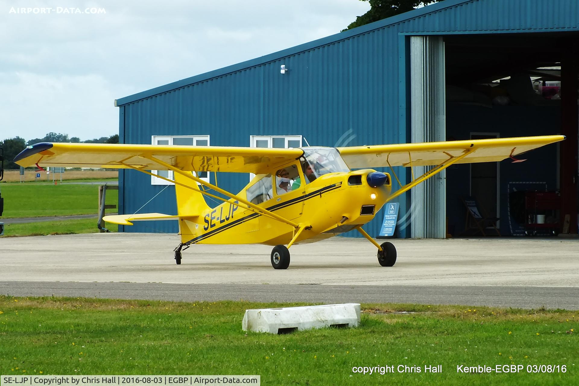 SE-LJP, 2008 Champion 7ECA Explorer Citabria C/N 1401-2008, in storage at Kemble
