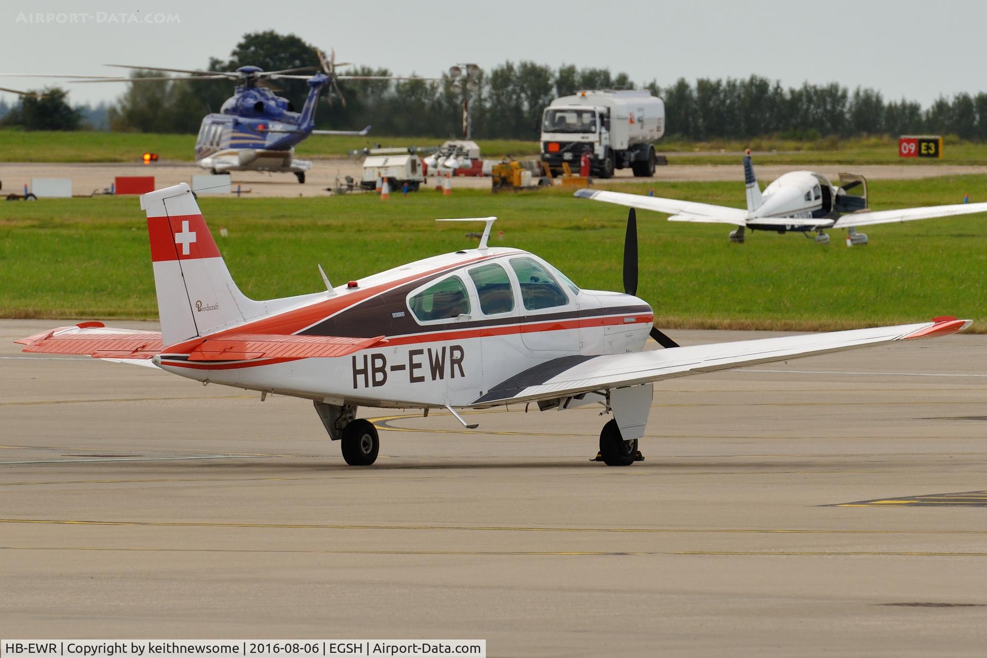 HB-EWR, 1975 Beech F33A Bonanza Bonanza C/N CE-609, Return Visitor.