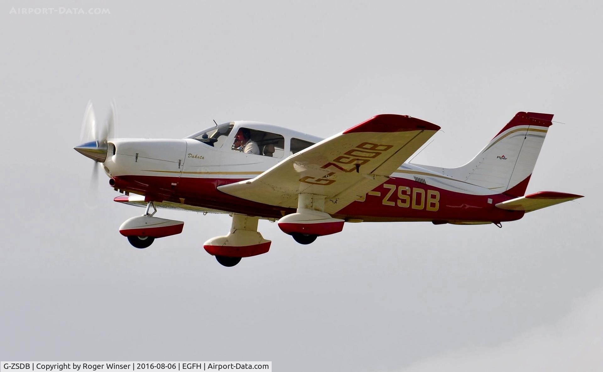 G-ZSDB, 1982 Piper PA-28-236 Dakota C/N 28-8211004, Visiting Dakota.
