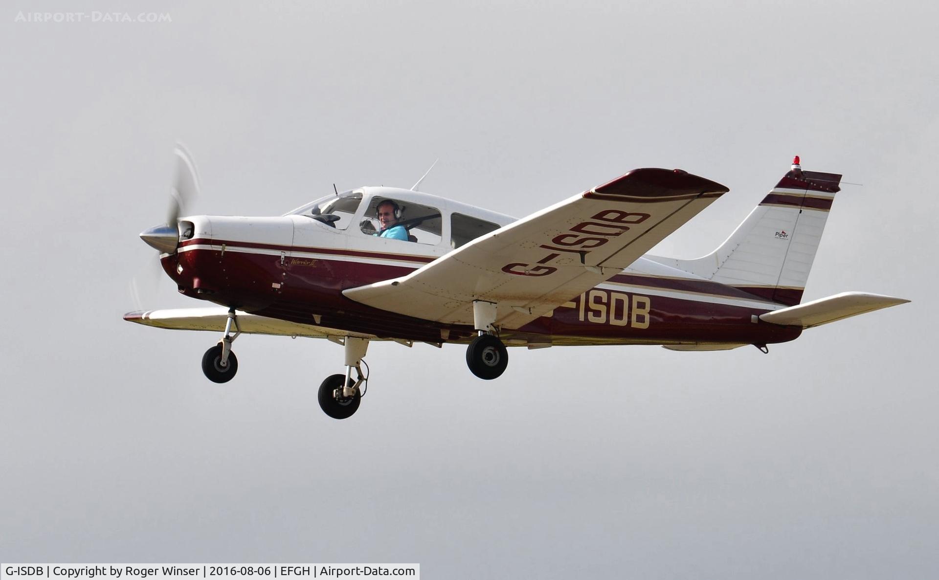 G-ISDB, 1977 Piper PA-28-161 Warrior II C/N 28-7716074, Visiting Warrior II.