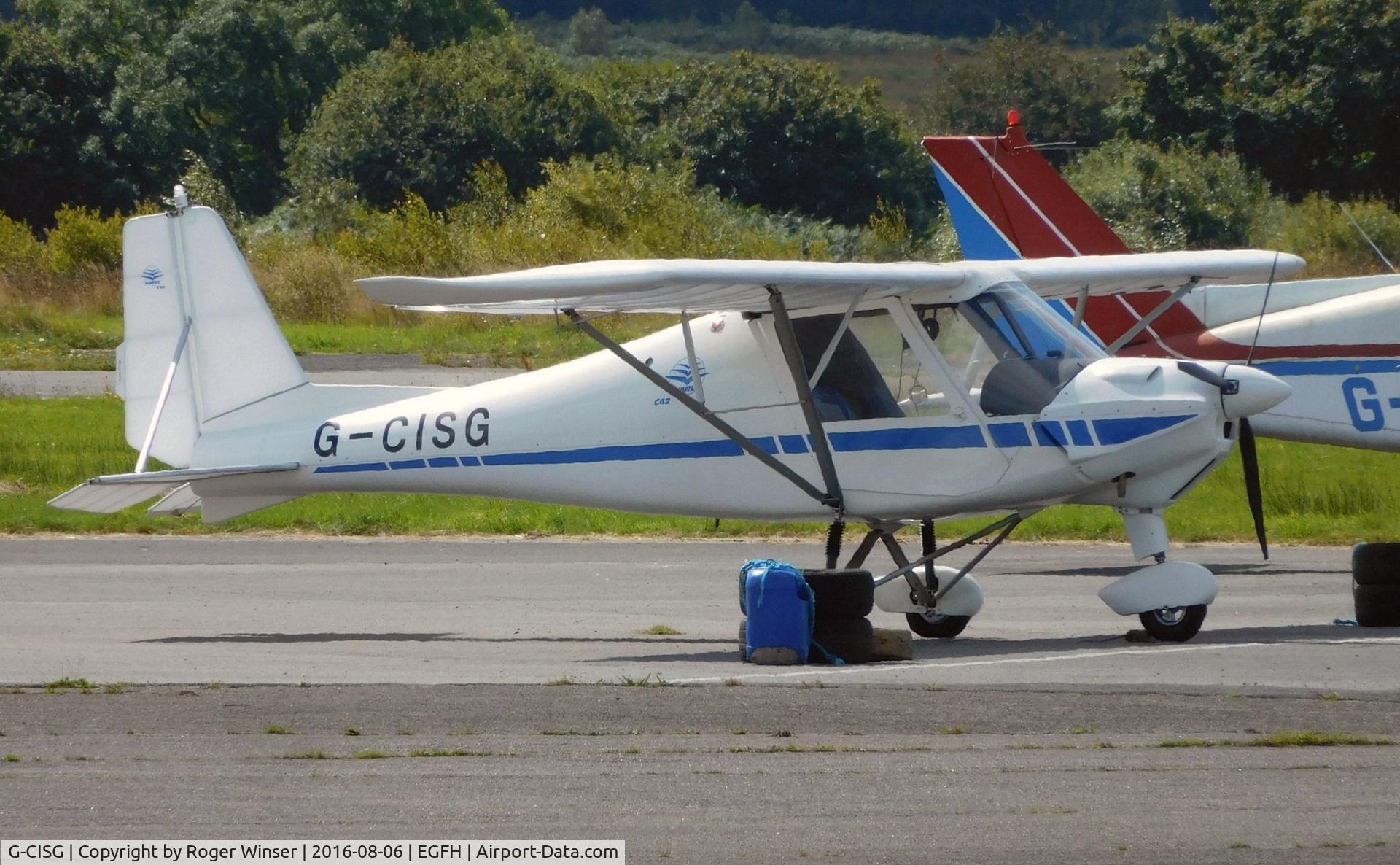G-CISG, 2015 Comco Ikarus C42 FB80 C/N 1506-7397, Visiting C42.