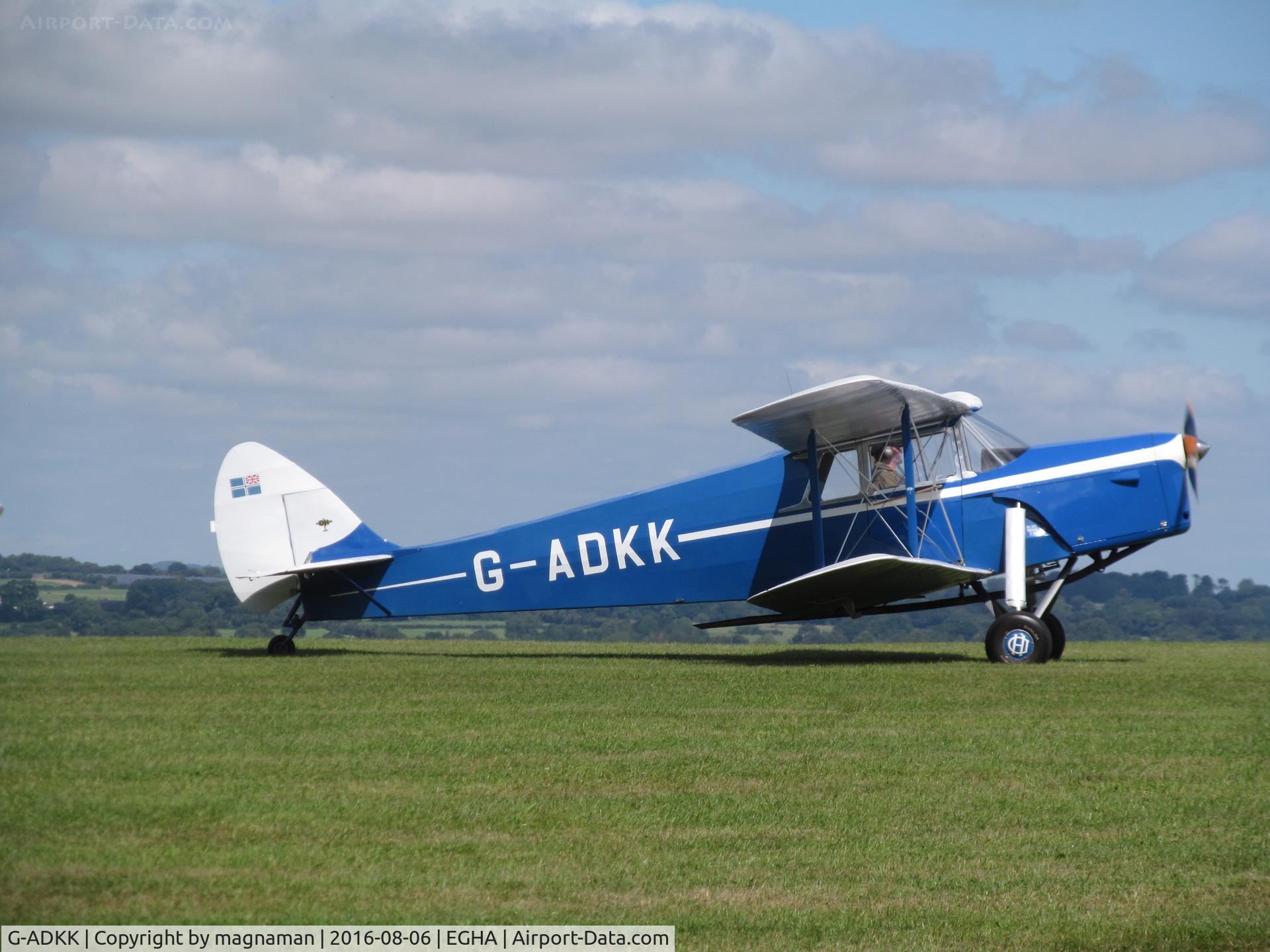 G-ADKK, 1935 De Havilland DH.87B Hornet Moth C/N 8033, nice oldie