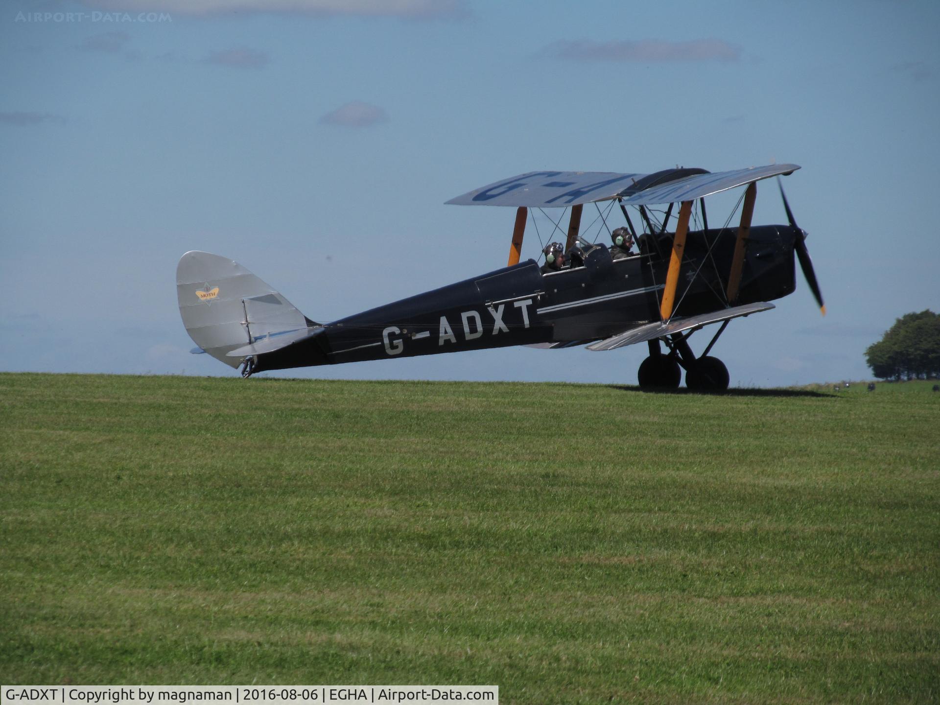 G-ADXT, 1935 De Havilland DH-82A Tiger Moth II C/N 3436, out for a flight