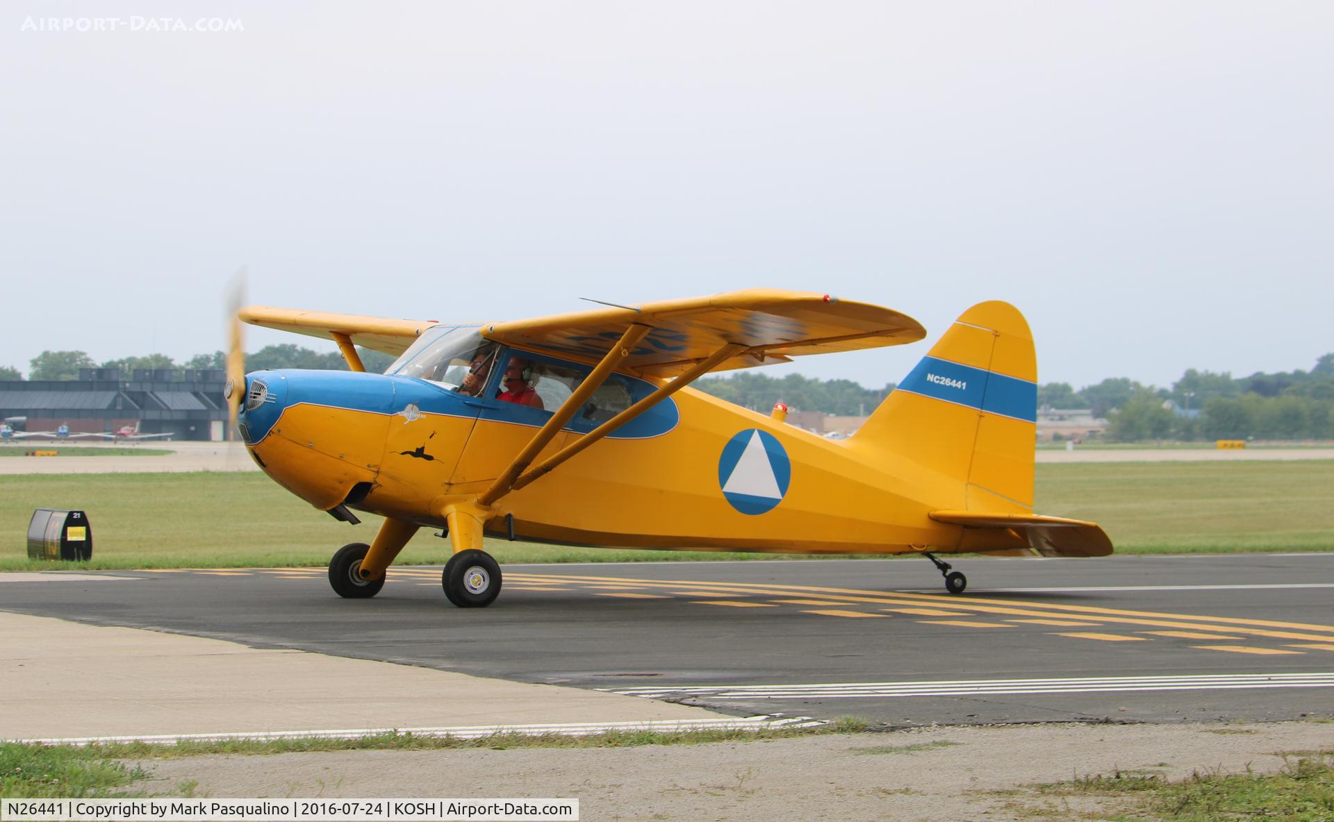 N26441, 1940 Stinson 10A C/N 7635, Stinson 10A