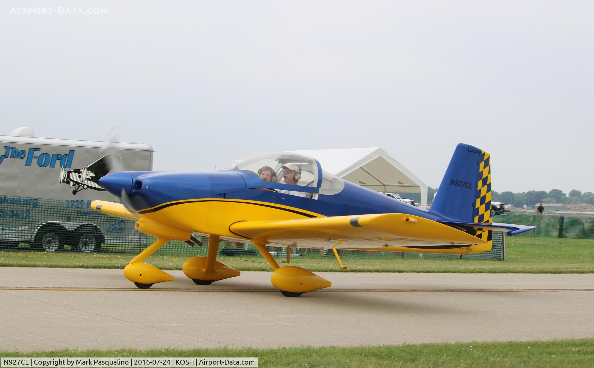 N927CL, 2004 Vans RV-6A C/N 1 (N927CL), Vans RV-6A