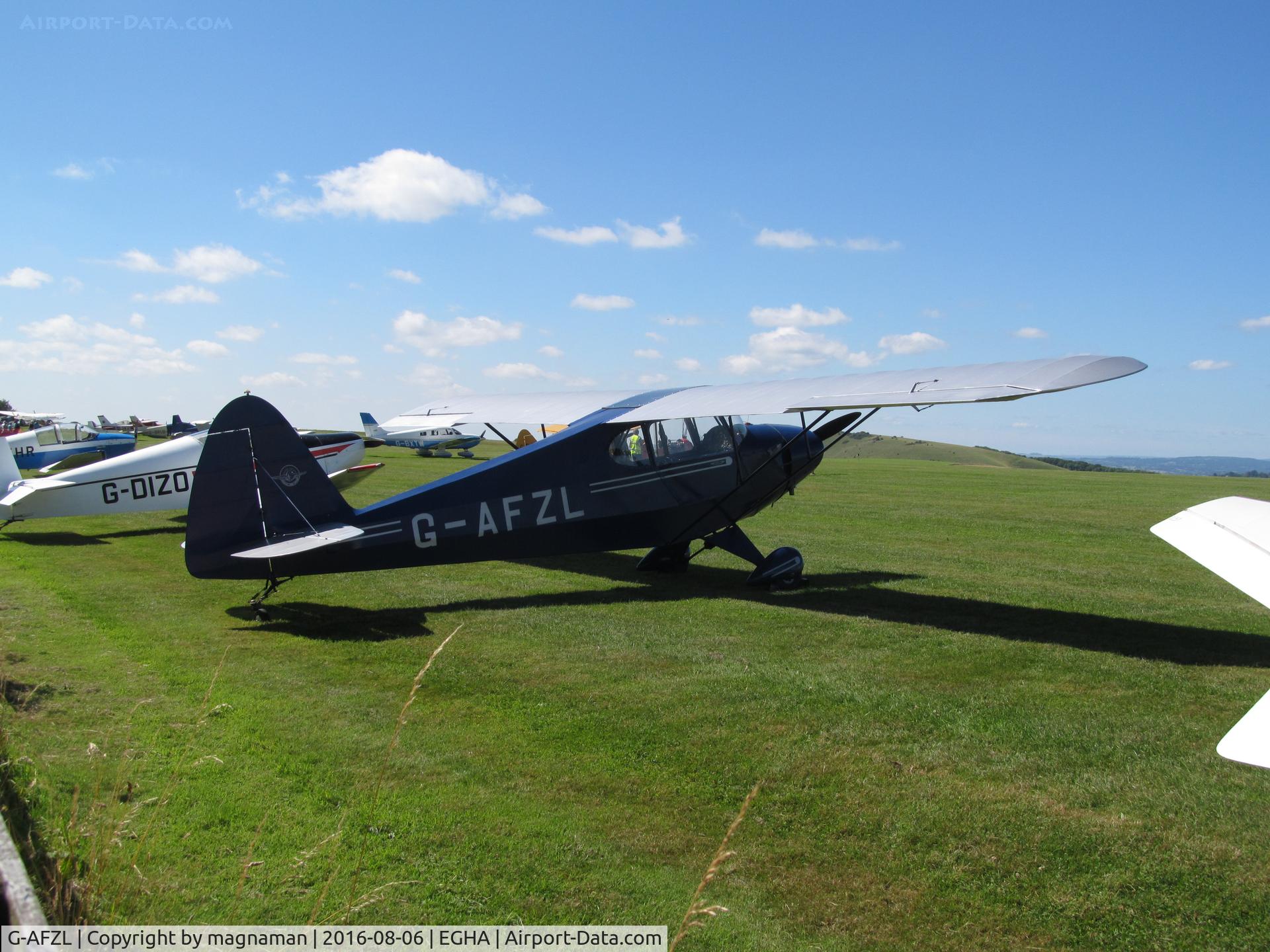 G-AFZL, 1939 Porterfield CP-50 Collegiate C/N 581, nice oldie at compton